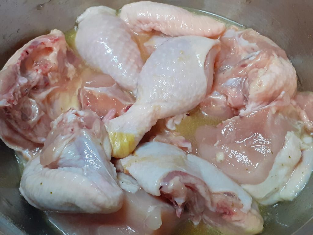 Chicken in Fried Chicken Marinade