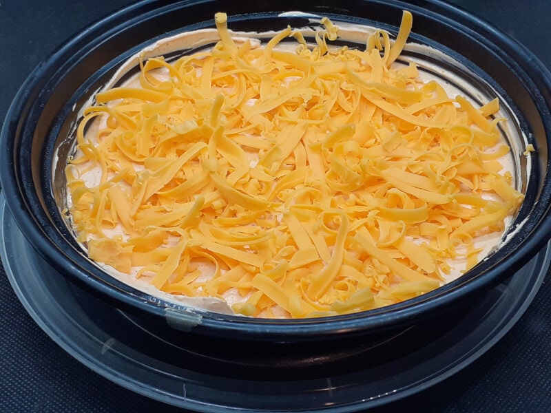 Container of Taco Chip Dip