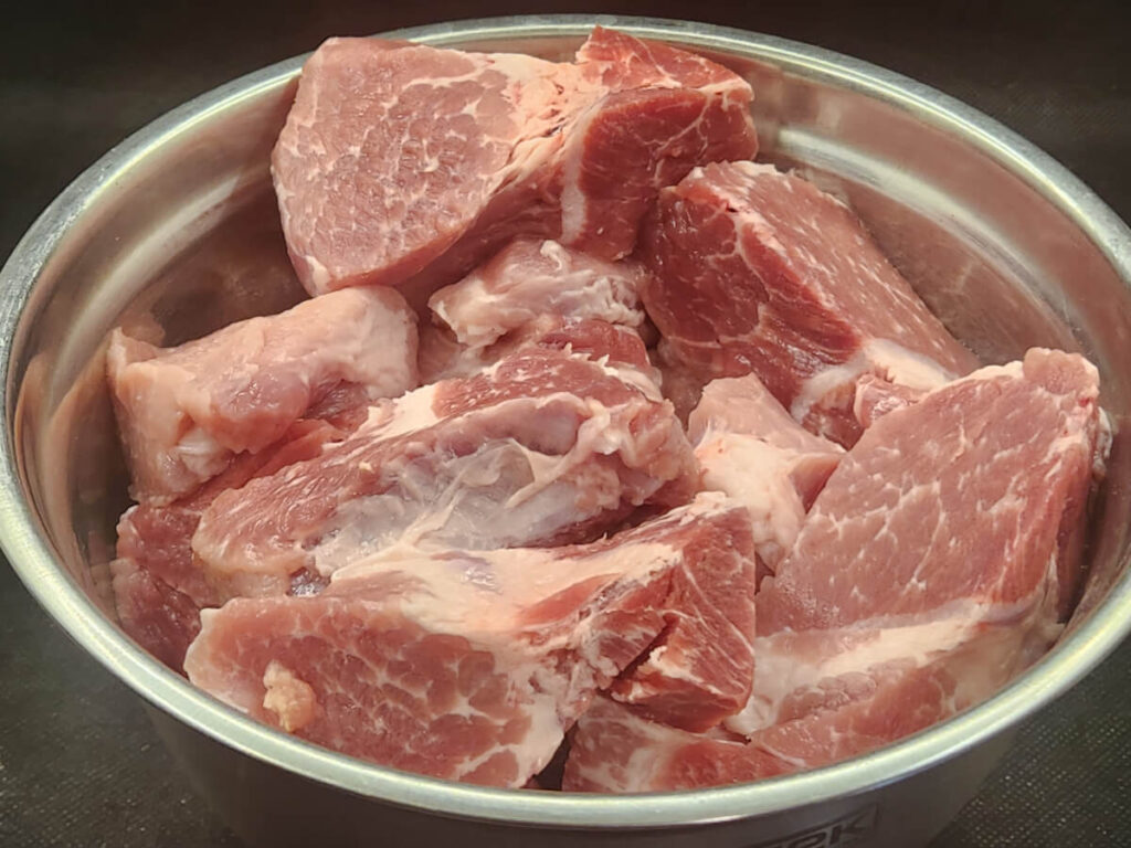 JAHZKITCHEN Chopped Pork Shoulder for Carnitas