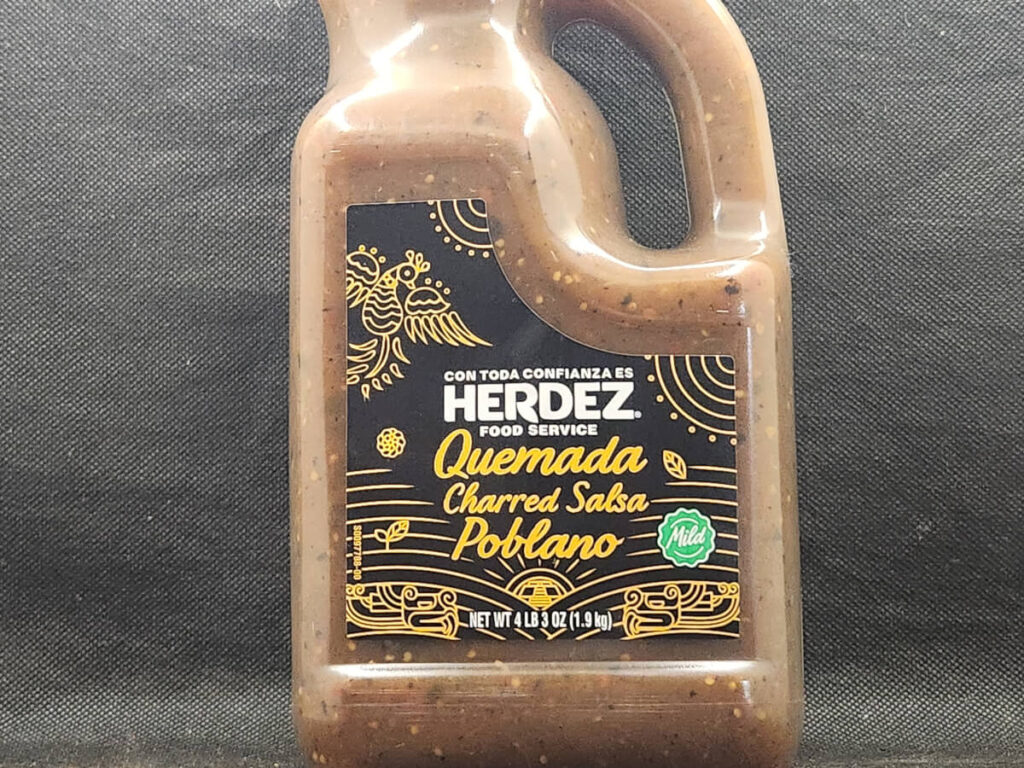 JAHZKITCHEN Herdez Quemada charred poblano salsa