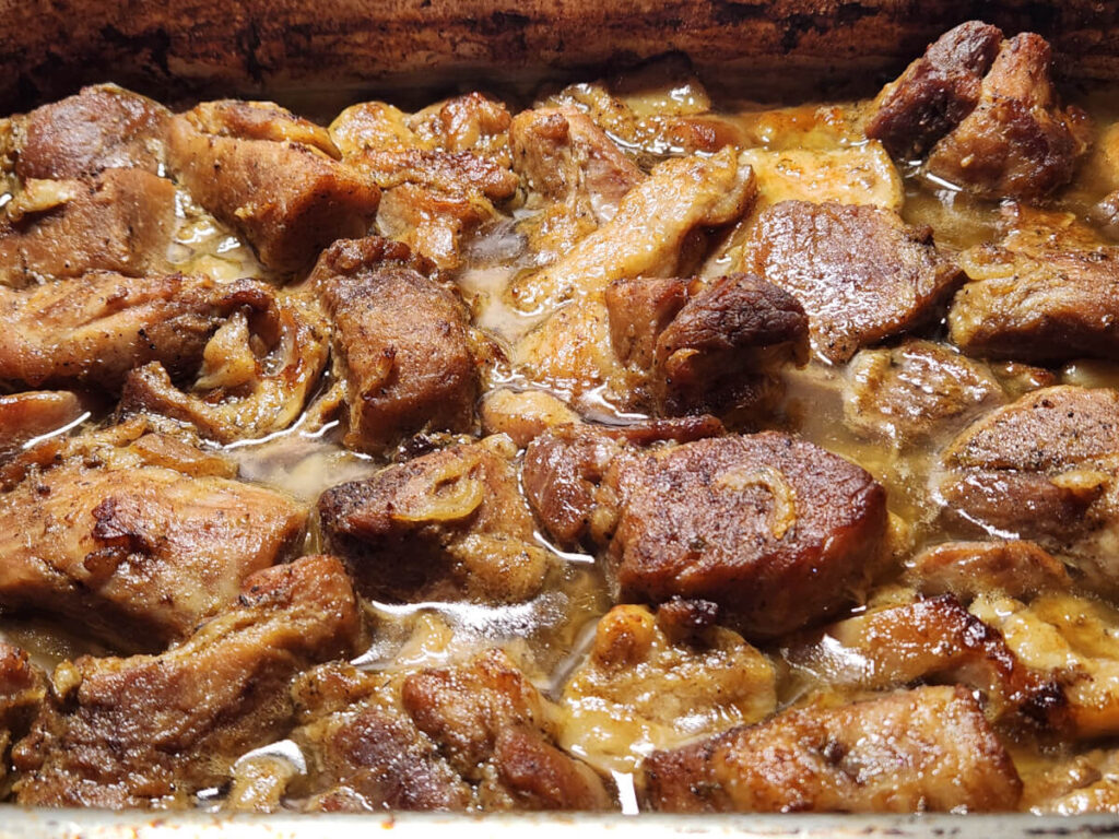 JAHZKITCHEN Reducing and Browning Carnitas