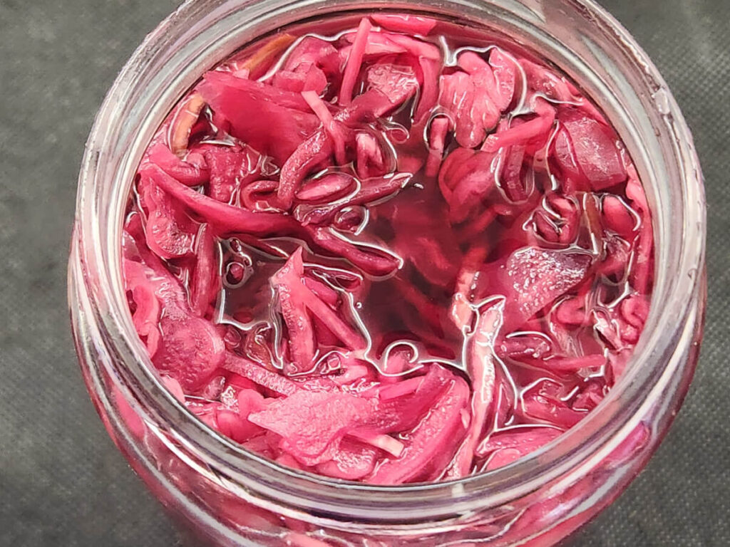 JAHZKITCHEN Sauerkraut with Red Cabbage & Onion