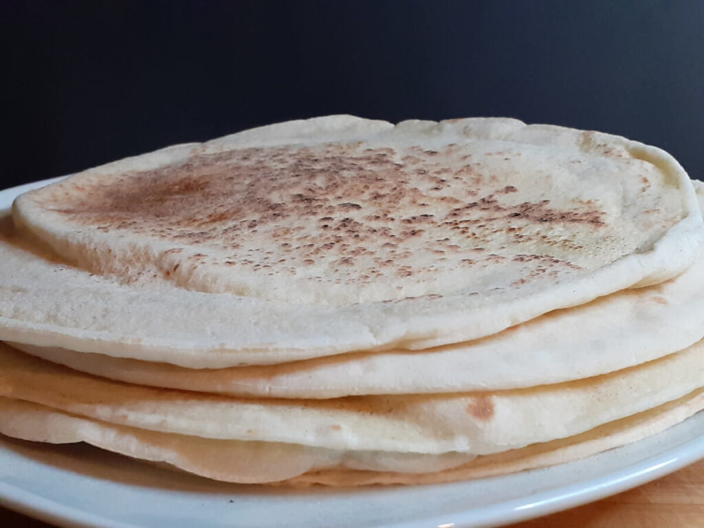 JAHZKITCHEN Stovetop Pita Stacked