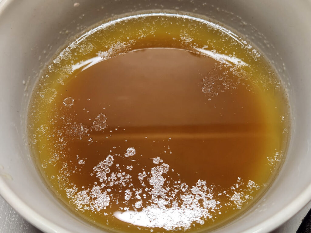 JAHZKITCHEN Strained fat from making Carnitas