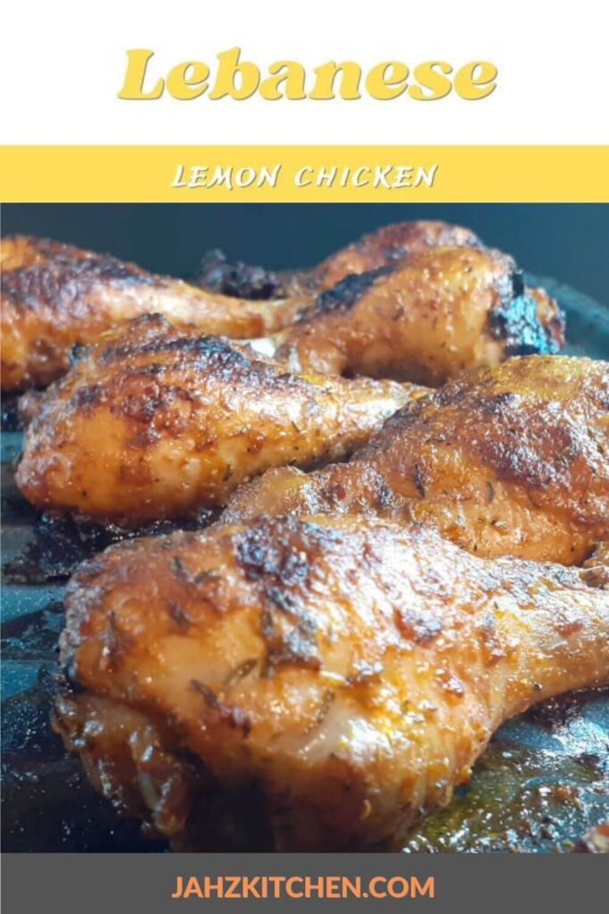 Lebanese Lemon Chicken Pin