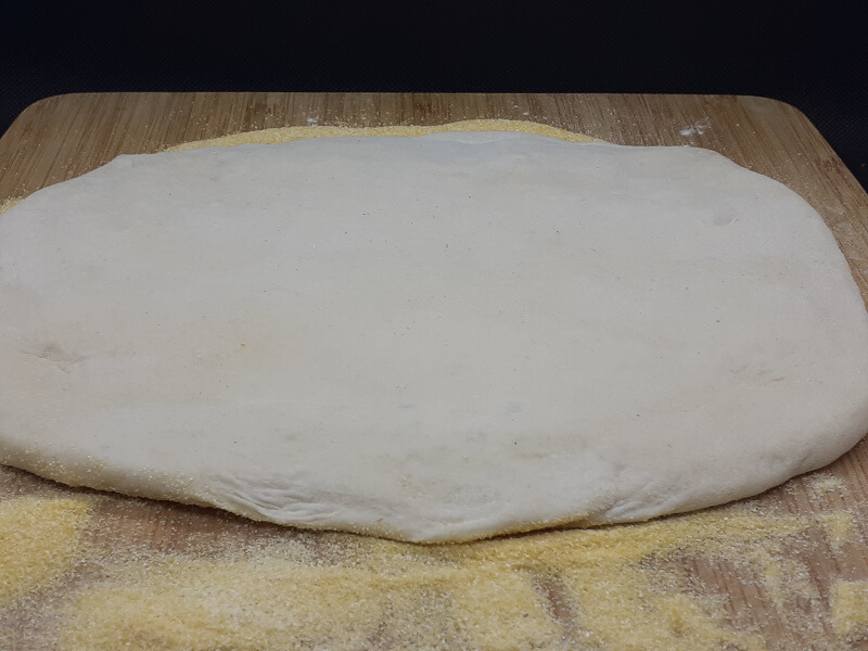Pizza Dough rectangle for Bread Sticks