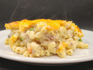 Plate of Tuna Casserole