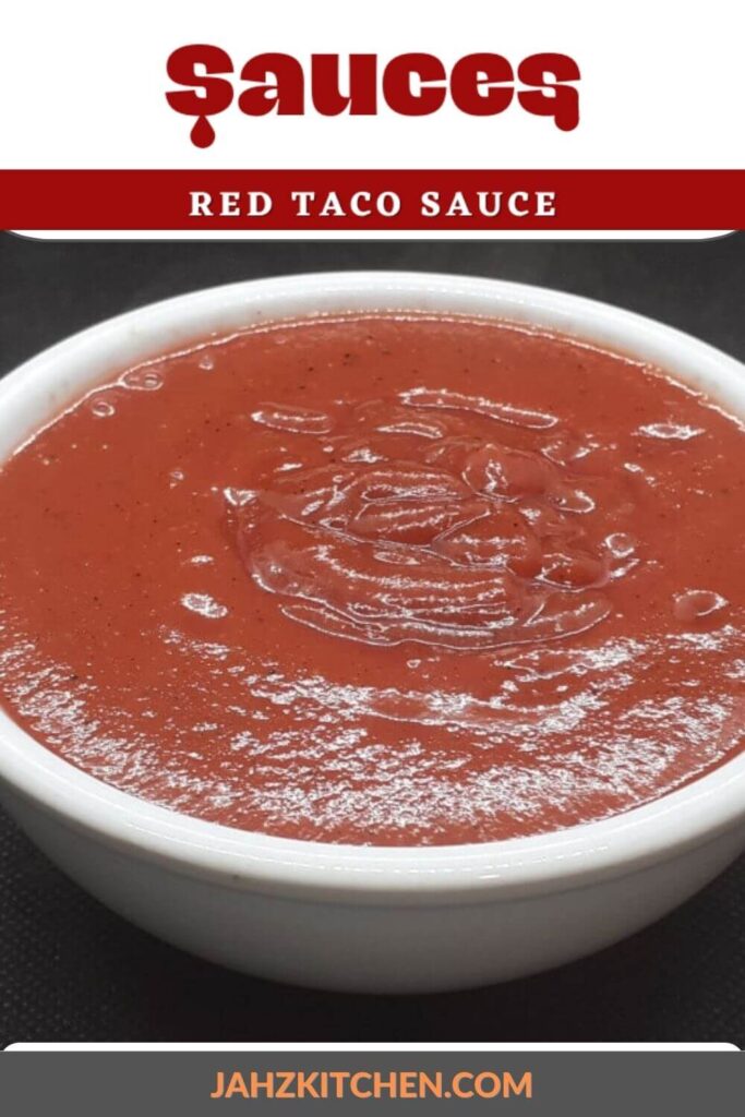 Red Taco Sauce Pin