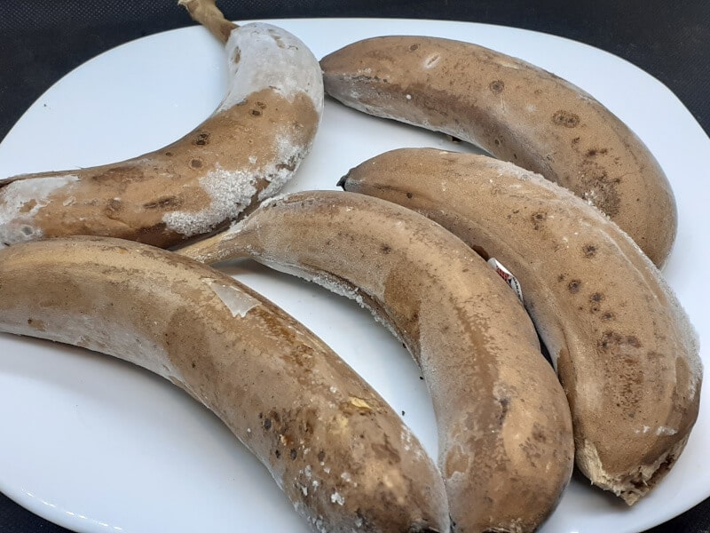 Thawing Frozen Bananas