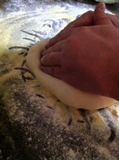 Forming the Pizza Dough Crust