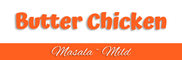 Butter Chicken Masala Mild Header