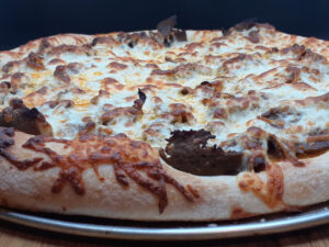 Fresh Oven baked Donair Pizza