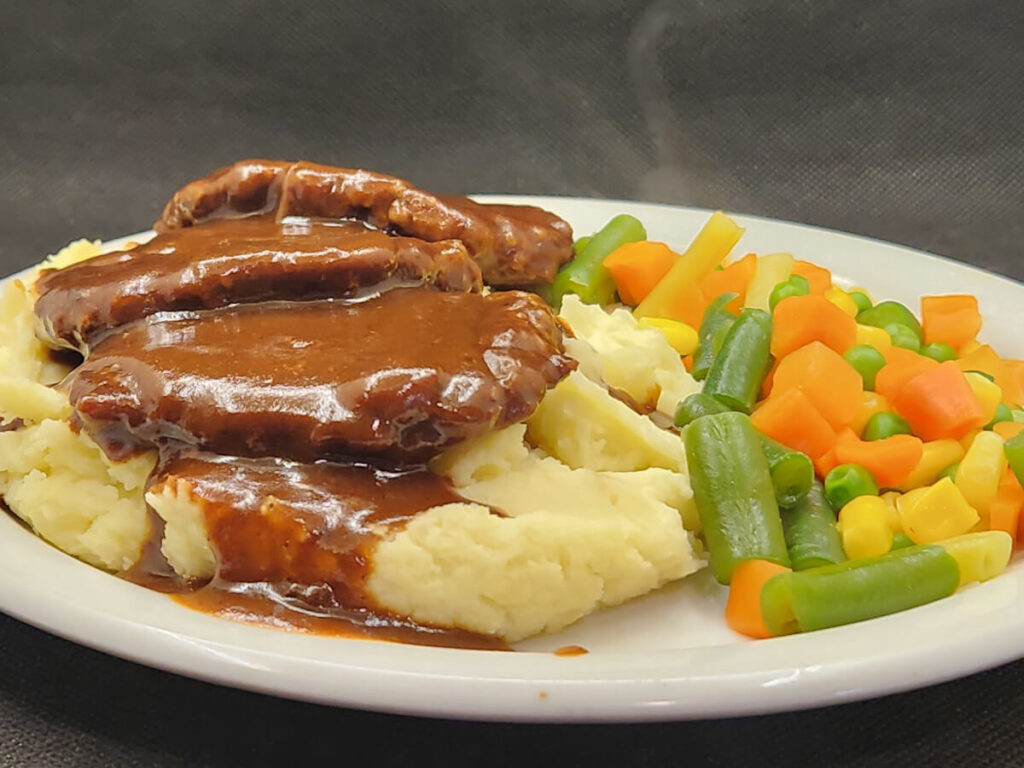 JAHZKITCHEN Brune Salisbury Steak
