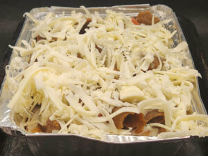 JAHZKITCHEN Donair Platter before going into the oven