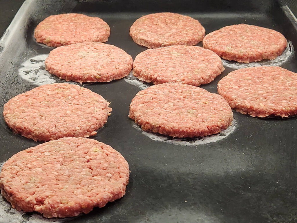 JAHZKITCHEN Frozen Hamburger Patties