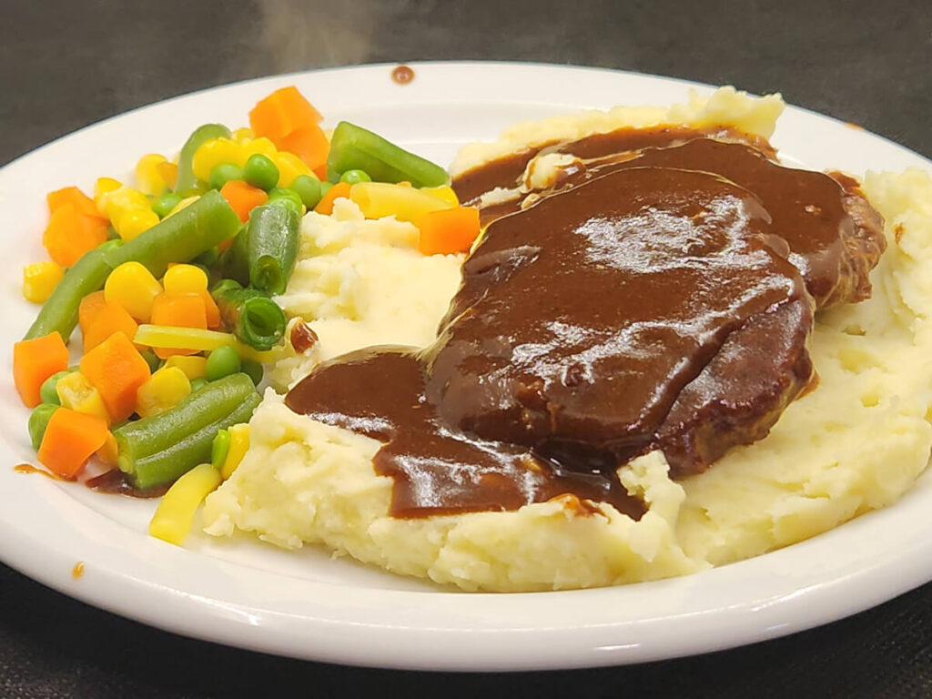 JAHZKITCHEN Salisbury Steak two patties