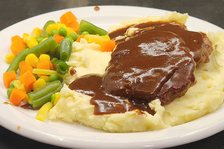JAHZKITCHEN Salisbury Steak two patties