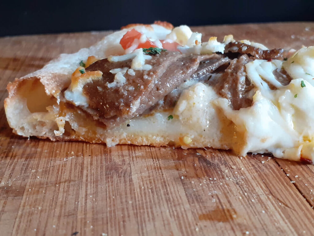 Slice of Donair Pizza