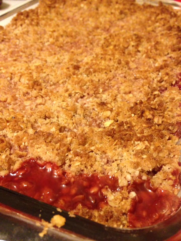 Strawberry Rhubarb Crisp