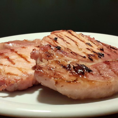 Brined Cured Pork Chops