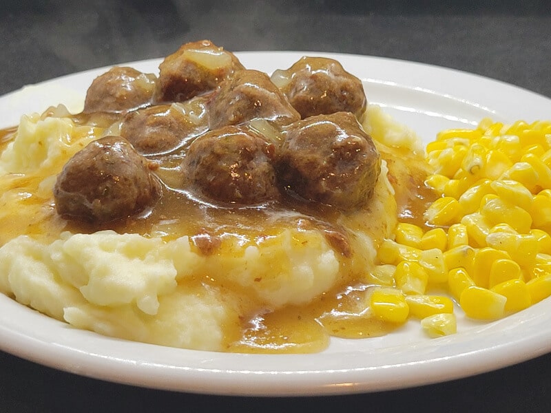 Gluten Free Fraser Farm Gravy & Meatballs