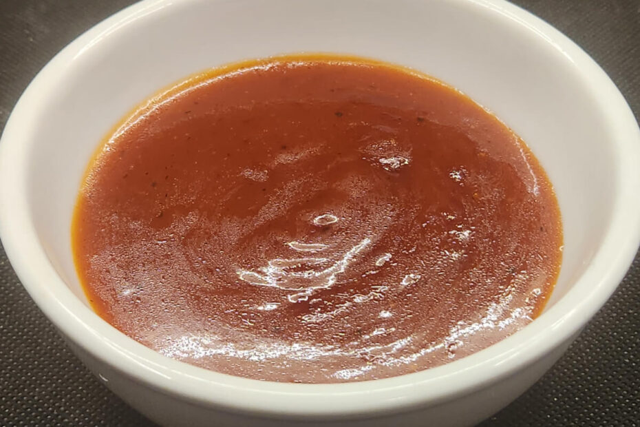 JAHZKITCHEN Bowl of HP BBQ Sauce