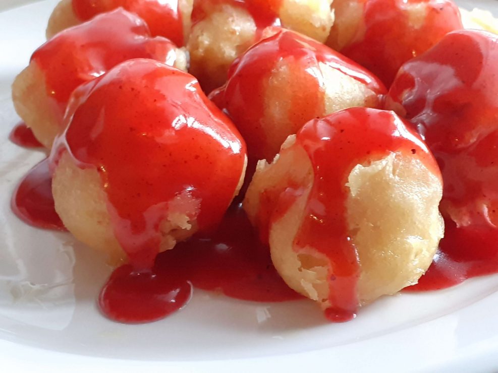 Sweet and Sour Chicken Balls