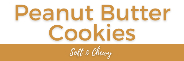 Peanut Butter Cookies Header