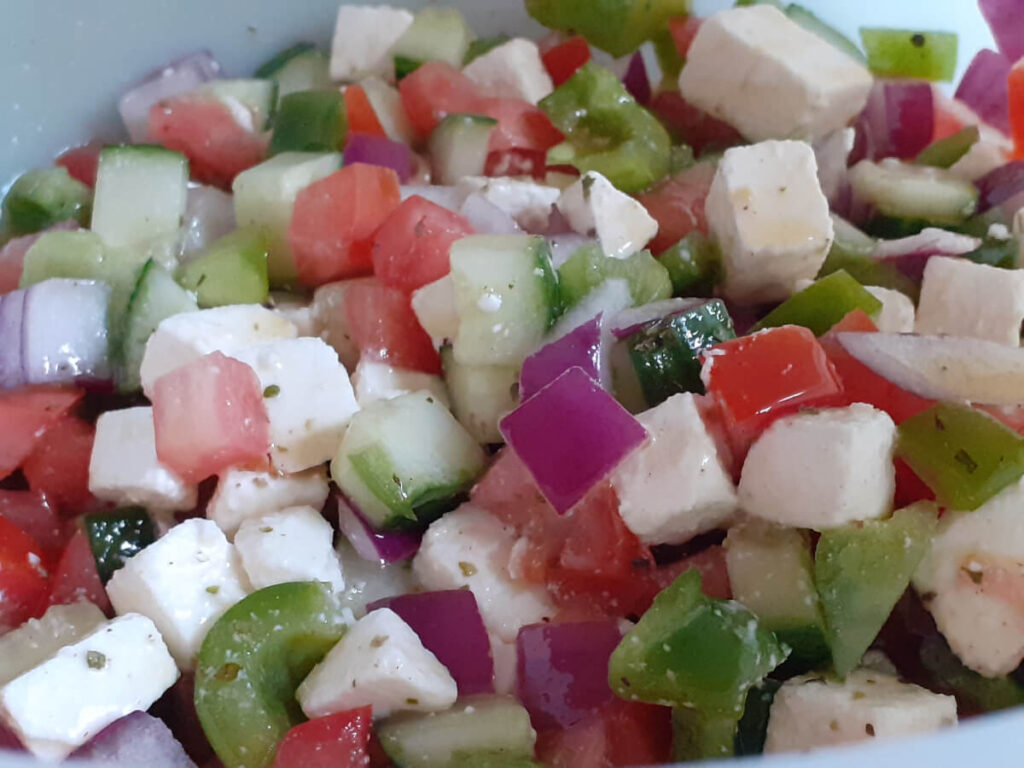 Diced Greek Salad