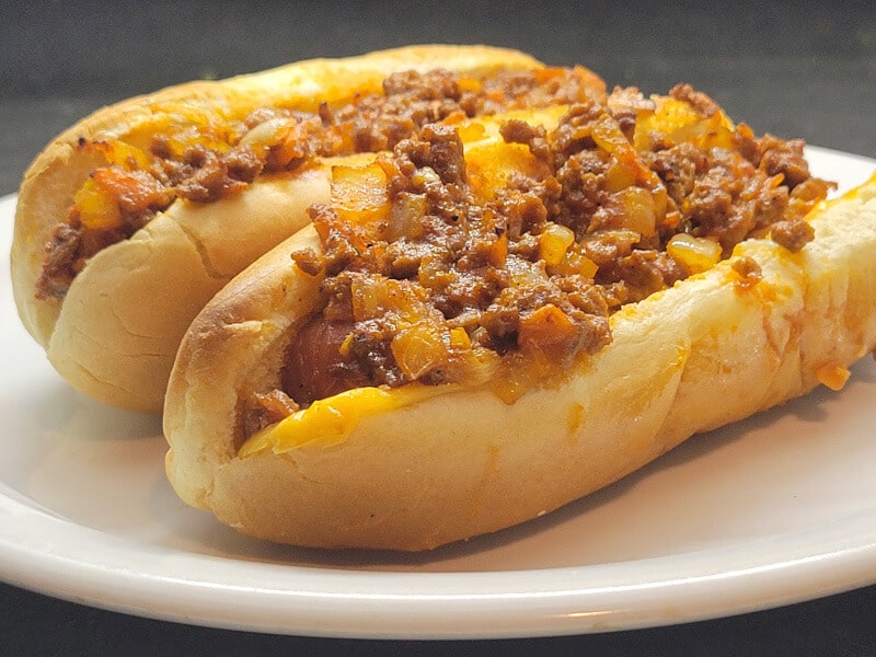 Sloppy Dogs with Cheese