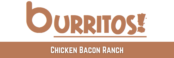 Chicken bacon Ranch Burritos Header