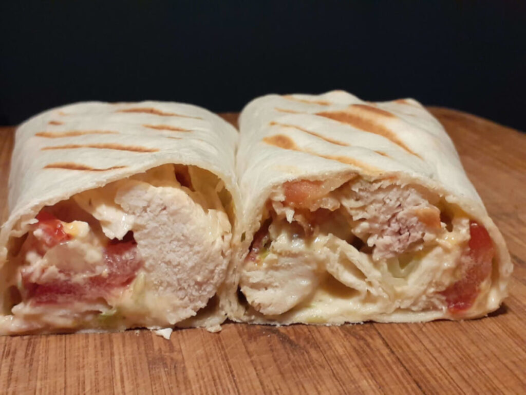 JAHZKITCHEN Chicken Bacon Ranch Wrap