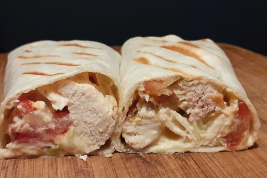 JAHZKITCHEN Chicken Bacon Ranch Wrap