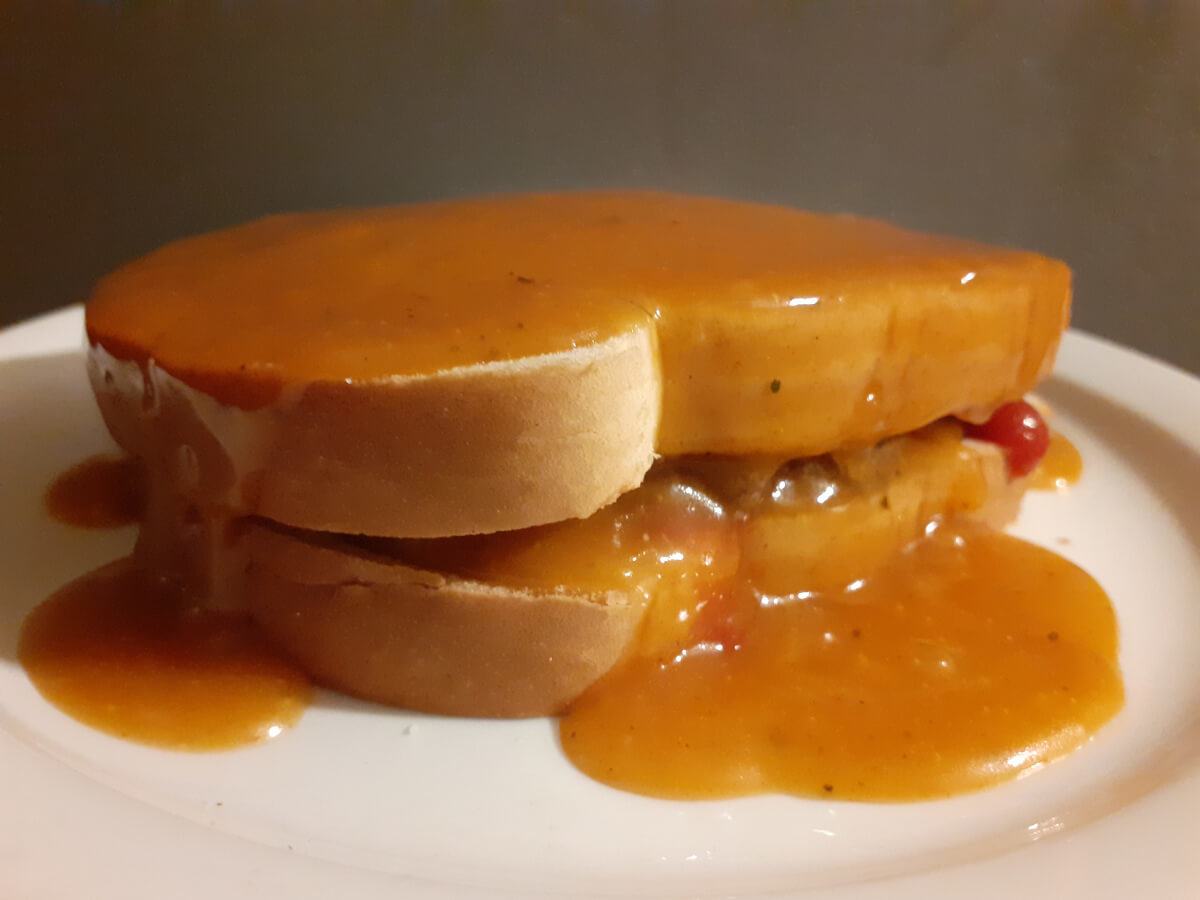 JAHZKITCHEN Hot Hamburger Sandwich with St Huberts Gravy