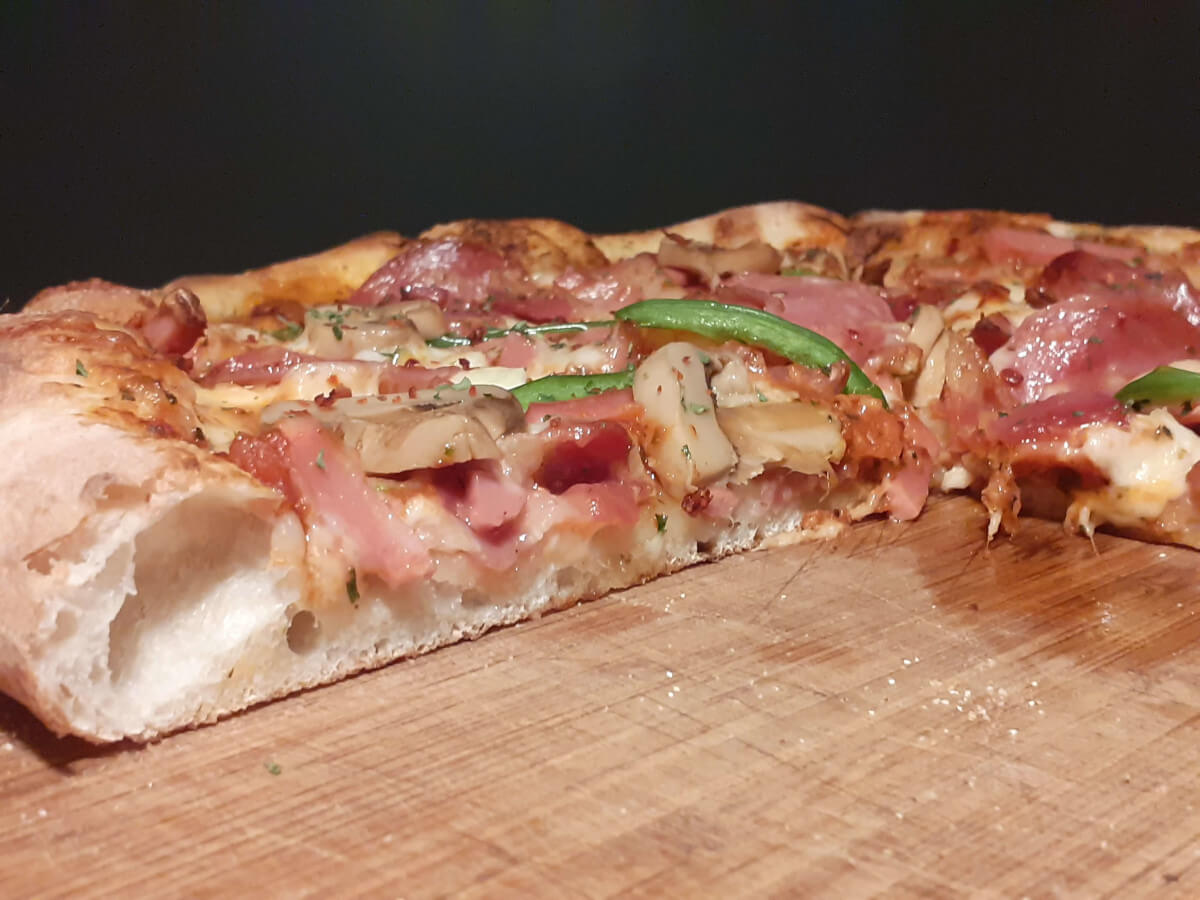 Maritimer Pizza Sliced