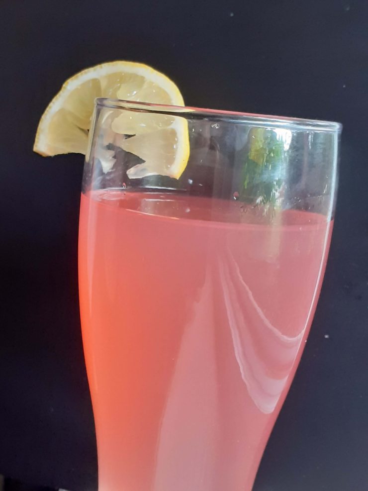 Lemonade with Raspberry Lime Tea