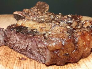 Cowboy Steaks Well Done