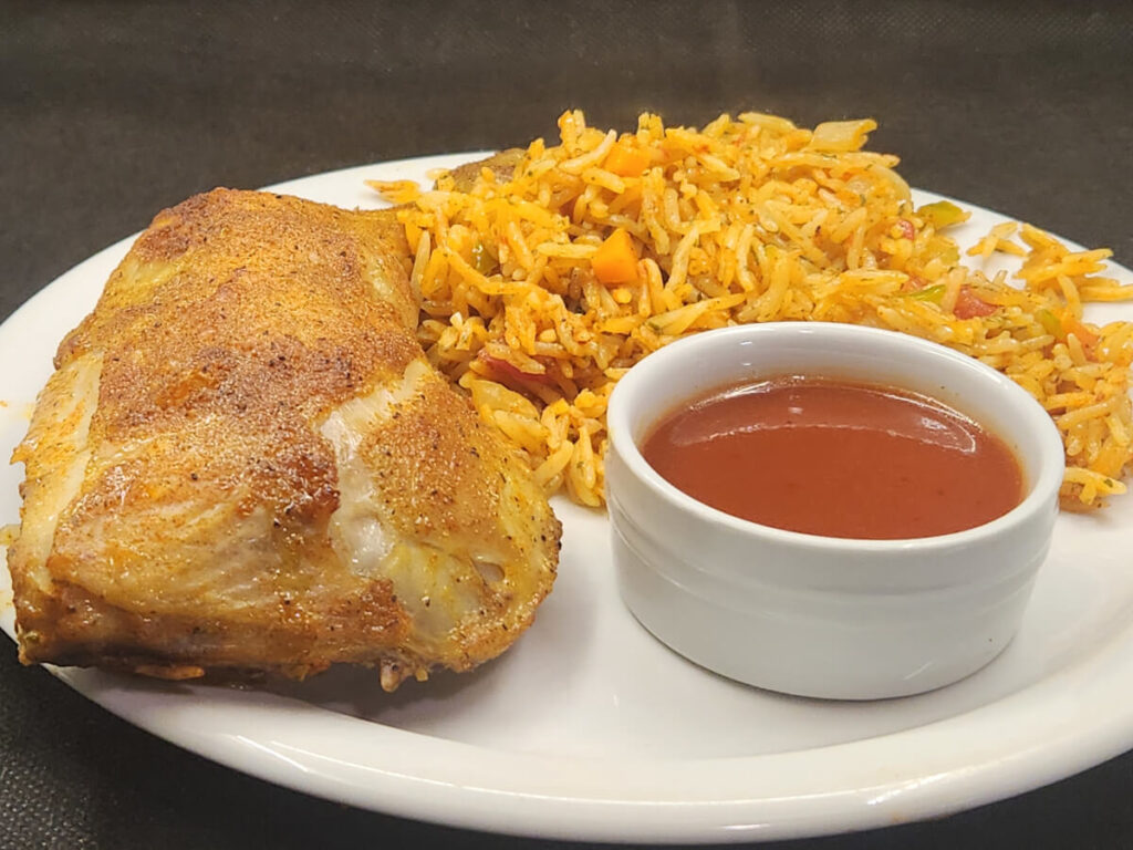 JAHZKITCHEN Chicken and Rice Arroz con Pollo