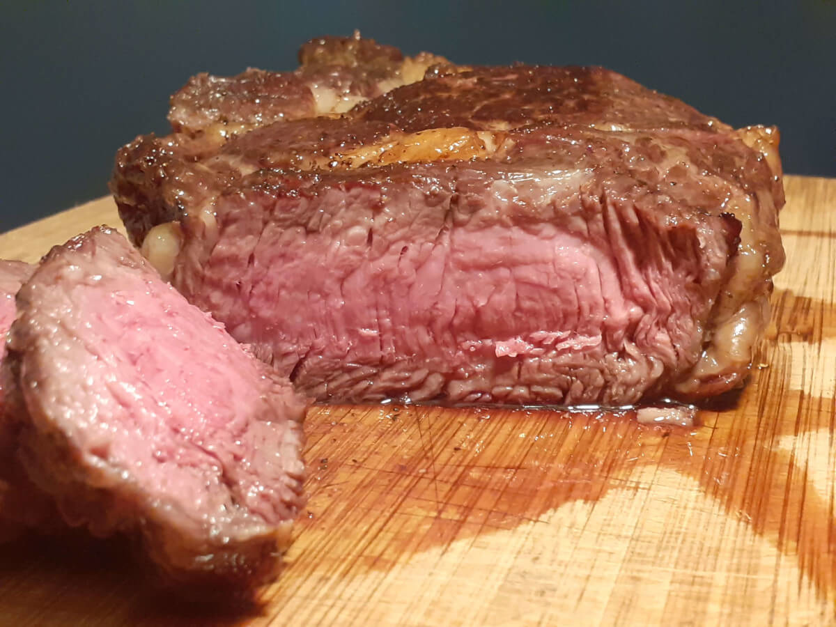 JAHZKITCHEN Cowboy Steak Medium rare