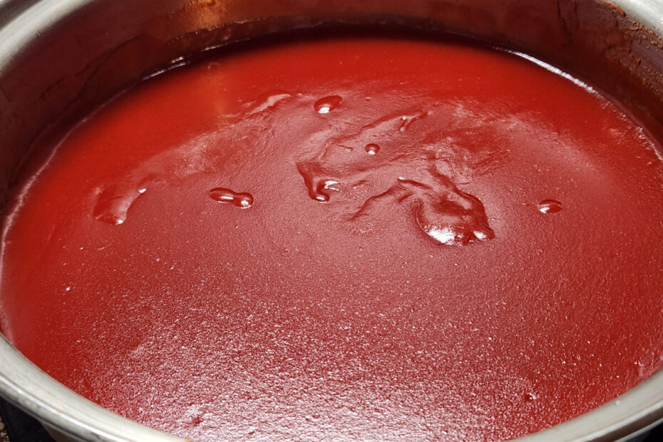 JAHZKITCHEN Thickened Red Sweet & Sour Sauce