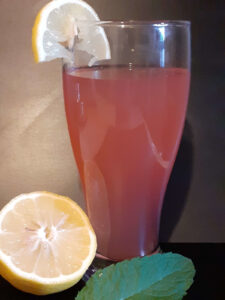 Lemonade with Raspberry Lime Tea