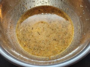 Greek Feta Marinade with Mustard, Garlic, Oregano, Thyme, Aleppo, Pepper and Paprika