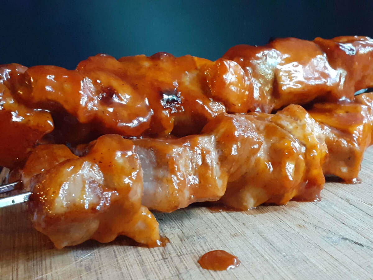 JAHZKITCHEN BBQ Pork Kebabs