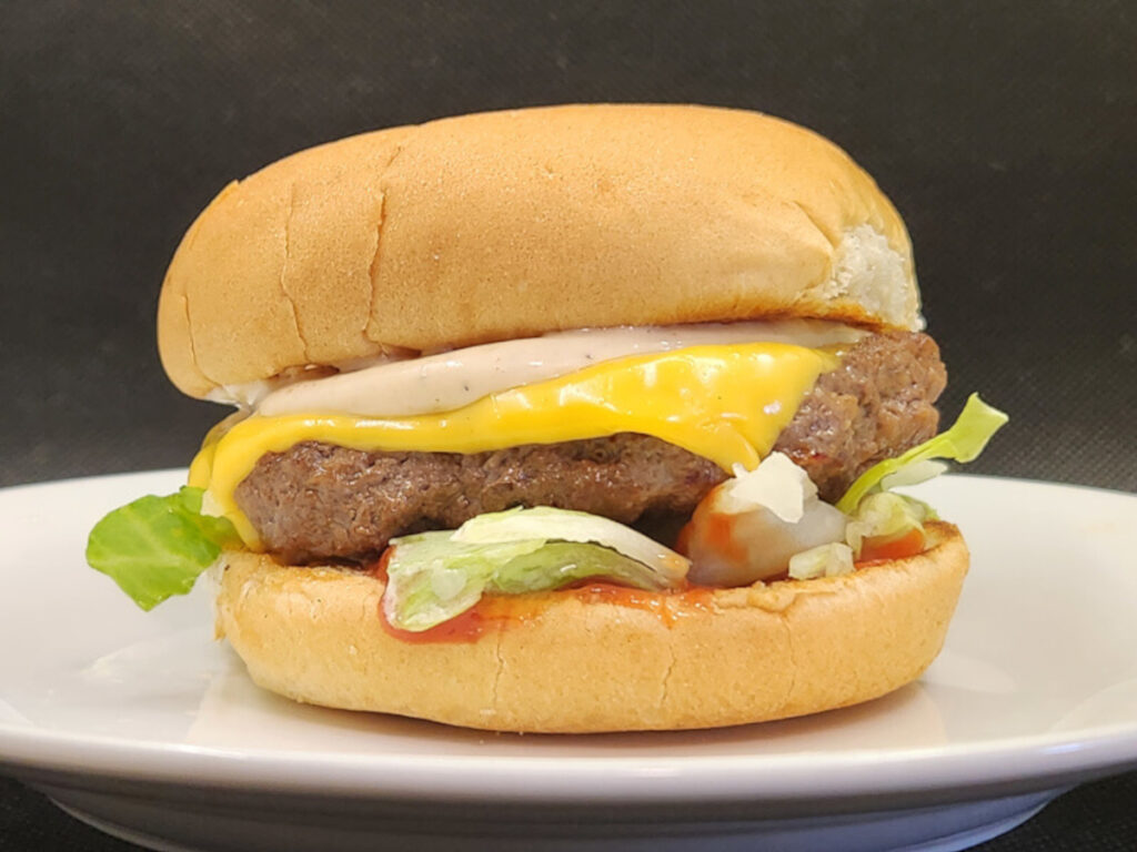 JAHZKITCHEN Smokey Burger without Tomatoes