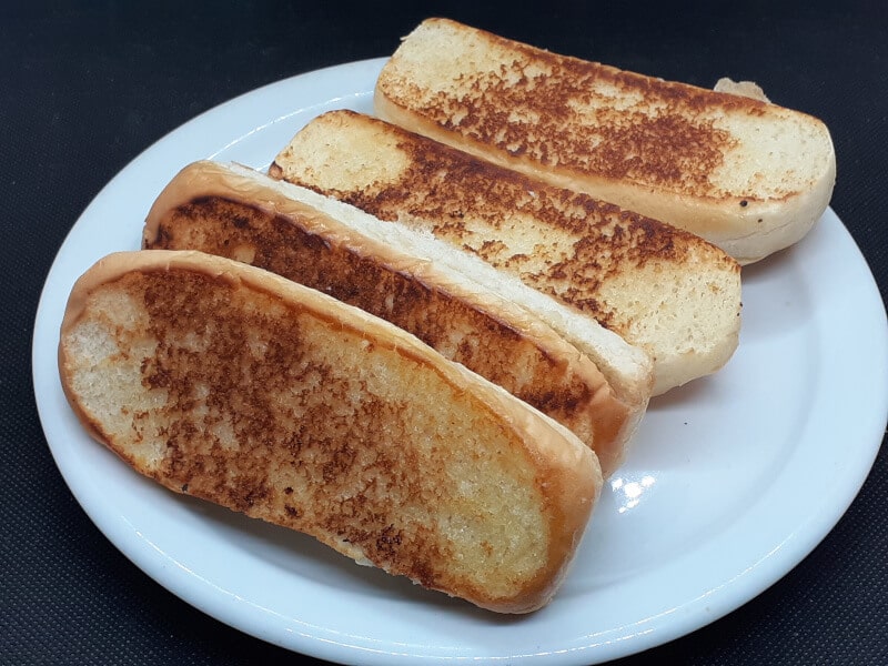 Homemade Straight Cut Hot Dog Buns