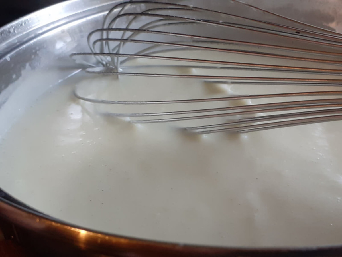 JAHZKITCHEN Feta Bechamel Sauce