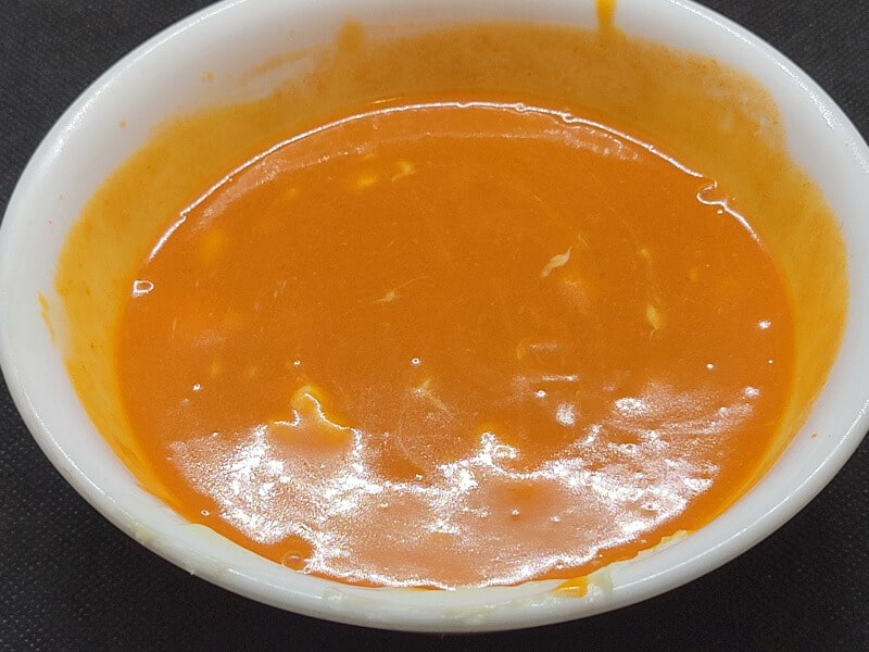 Buffalo Sauce melted in the Microwave