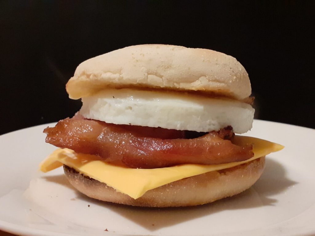Bacon and Egg McMuffin