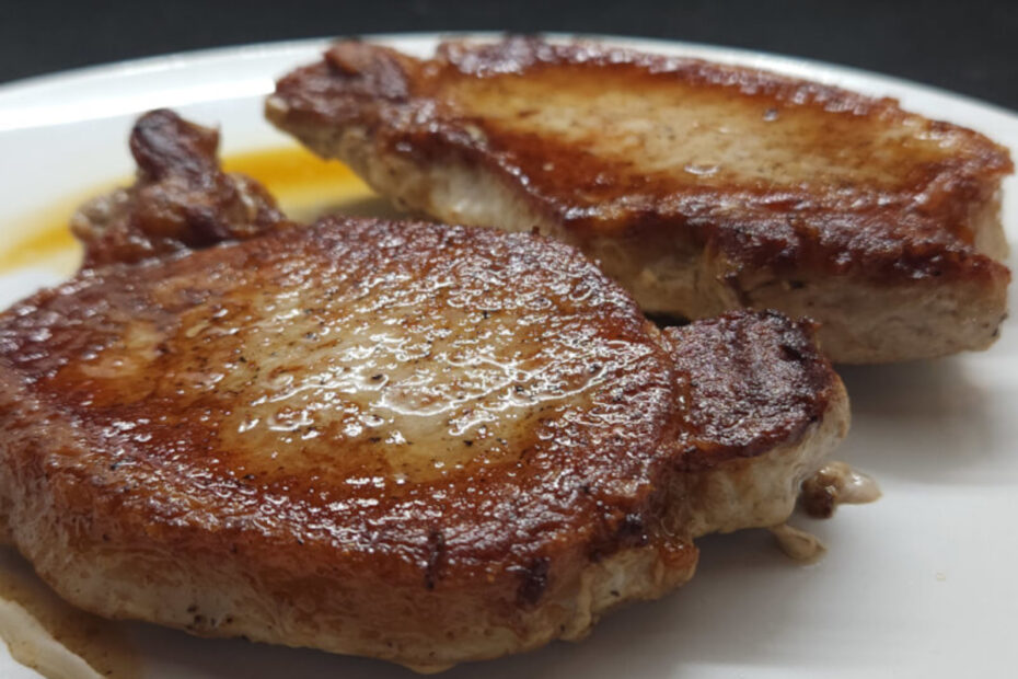 JAHZKITCHEN Seared Salt & Pepper Pork Chops