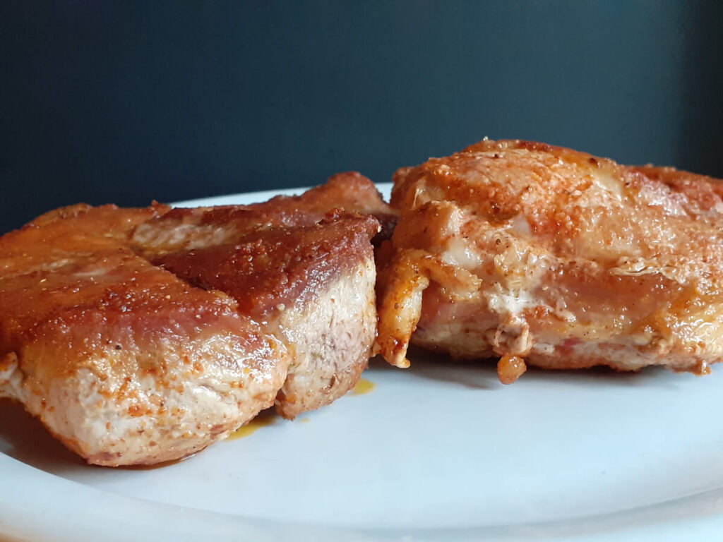 Rotisserie Pork Chops
